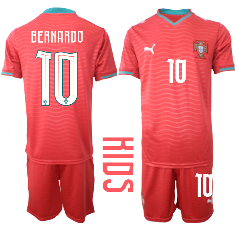 Youth Portugal home #8 style 2026 World Cup Soccer jersey